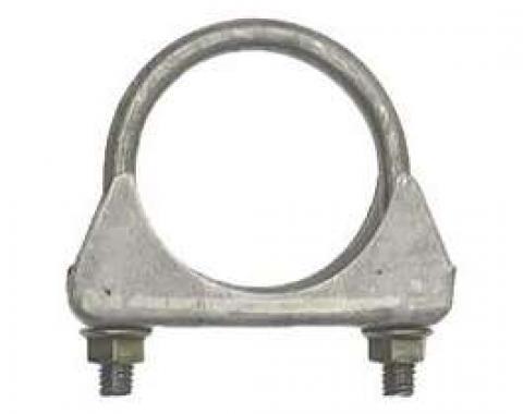 Camaro Exhaust Muffler Clamp, Cradle Style, Steel, 2, 1967-2011