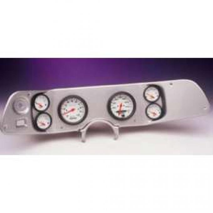 Camaro Dash Panel, With 6 AutoMeter Ultra-Lite Gauges, Aluminum, 1970-1978