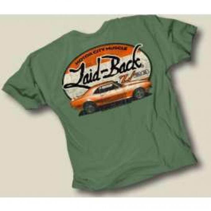 Camaro Z28 Motor City Muscle T-Shirt, Sage