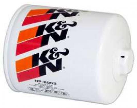 K&N Camaro Oil Filter, Long Screw-On, 1968-1992