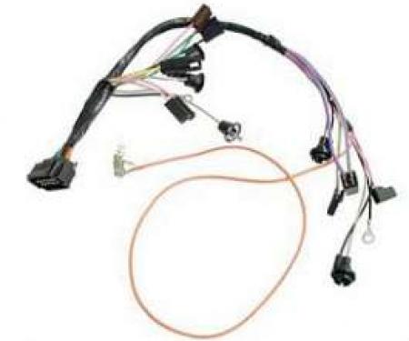 Camaro Console Wiring Harness, For Cars With Factory Gauges& Manual Transmission, 1968