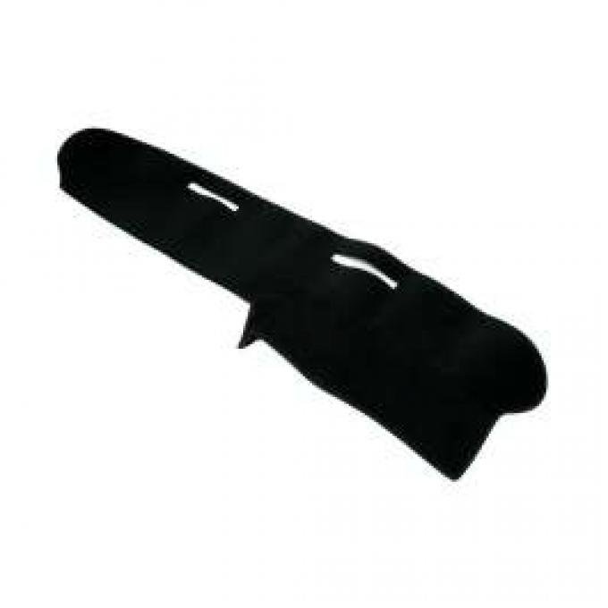 Camaro Dash Mat Cover, Black, 1979-1981