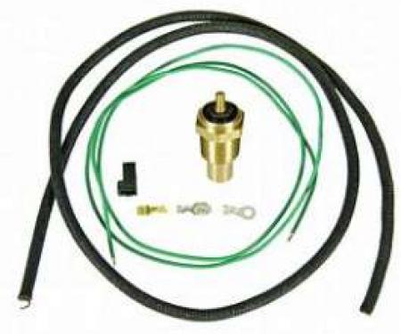 Camaro Coolant Temperature Sending Unit & Wiring Kit, For Cars With Gauges, 1969
