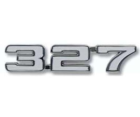 Camaro Fender Emblem, 327, 1969