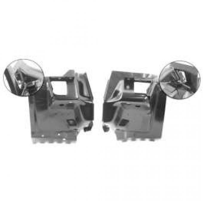 Camaro Firewall Brackets, Lower, 1970-1973