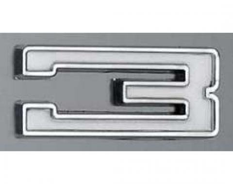 Engine Displacement Number 3-White