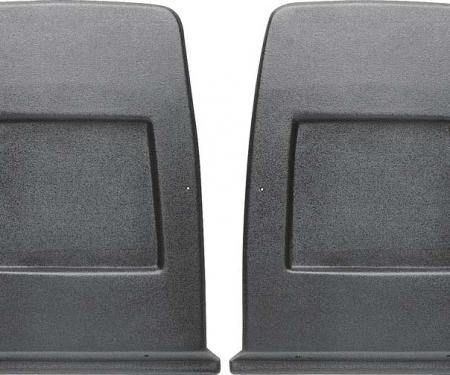 PUI Plastic Bucket Seat Back Panel 1971-77 Camaro/Firebird 71FSB16 | Dark Blue