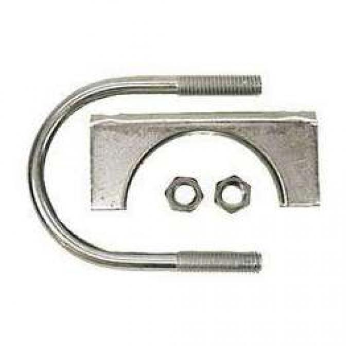 Camaro Exhaust Muffler Clamp, Steel, 2-1/4, 1967-2011