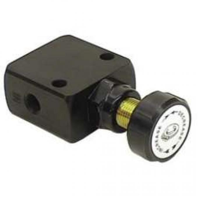 Camaro Brake Proportioning Valve, Adjustable, Black, SSBC, 19671969