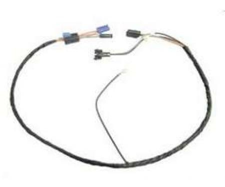 Camaro Clock Wiring Harness, Dash, Center, 1969