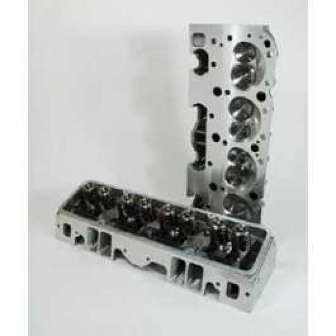 Camaro Cylinder Heads, Small Block, Angle Spark Plug, Aluminum, Patriot Performance 1967-1969