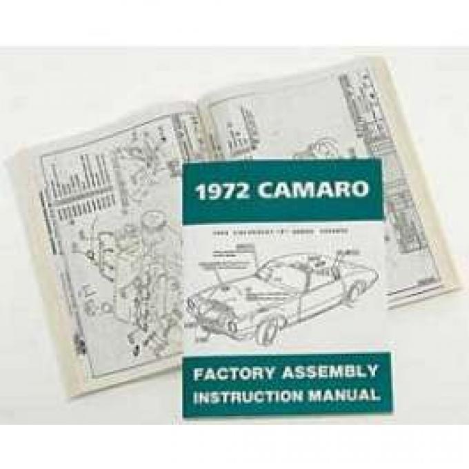 Camaro Assembly Manual, 1972