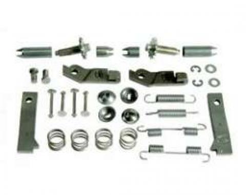 Camaro Parking Brake Installation Hardware Kit, Stainless Steel, For Cars With JL8 Or Heavy-Duty Service Package, 1969