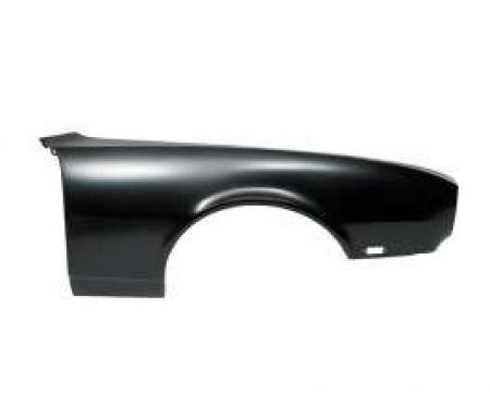 Camaro Front Fender, Right, Rally Sport (RS), With Extension, 1968