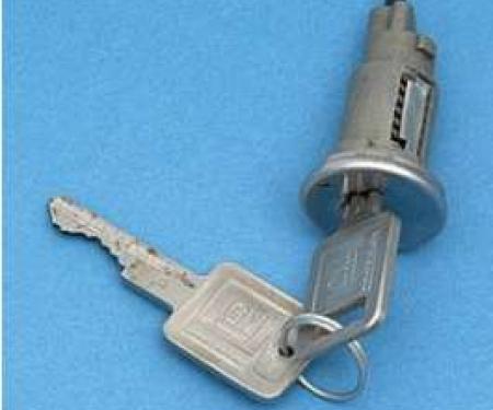 Camaro Ignition Lock, With Late Style Keys, 1968