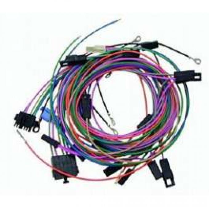 Camaro Console Gauge Pod Wiring Harness Kit, AutoMeter, 19681969