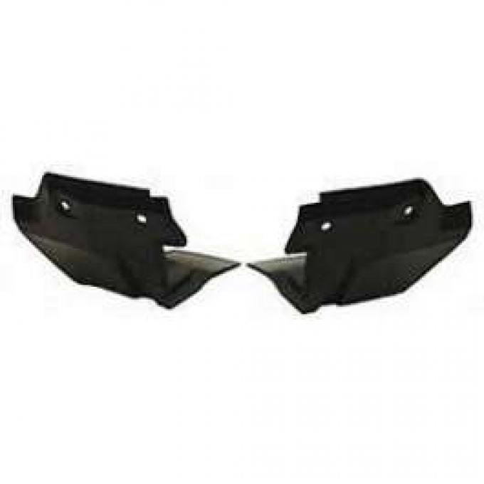 Camaro Headlight Door Actuator Shields, Rally Sport (RS), 1968