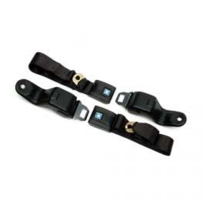 Camaro Seat Belt Sets, Standard, Front, 1967-1969