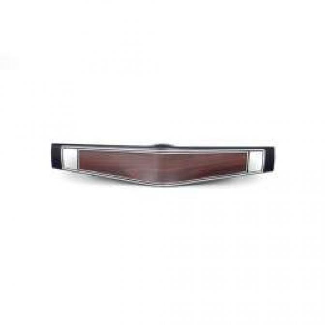 Camaro Steering Wheel Horn Shroud, Deluxe, Rosewood, 1969-1970