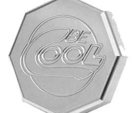 Camaro Radiator Cap, Billet, Octagon, Natural Finish, Be Cool