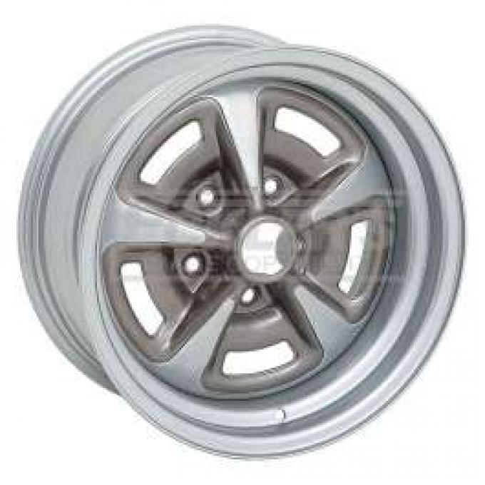 Camaro Yenko Style Rally II Wheel, 15 x 8, 4 Backspace, 1967-1981