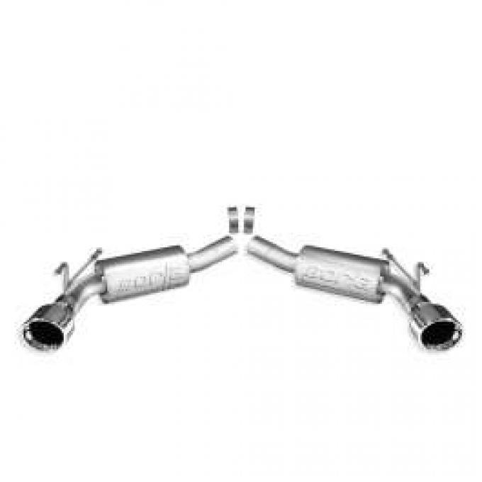 Camaro Exhaust System, Borla, Rear Section, ATAK, 6.2L, 2010-2013