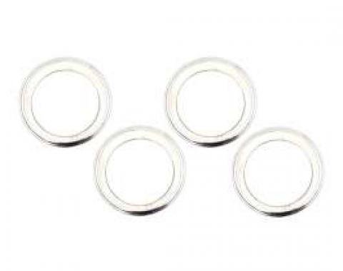 Camaro Rally Wheel Trim Ring Set, 14 x 7, With Inside Style Clips, 1967-1969