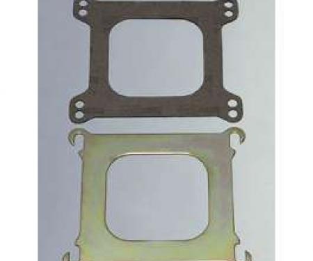 Camaro Intake Manifold To Carburetor Adapter Plate, Edelbrock, 1967-1969