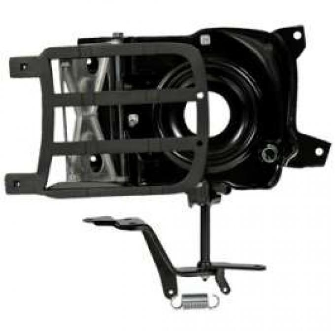 Camaro Headlight Door Assembly, Left, Rally Sport (RS), 1969