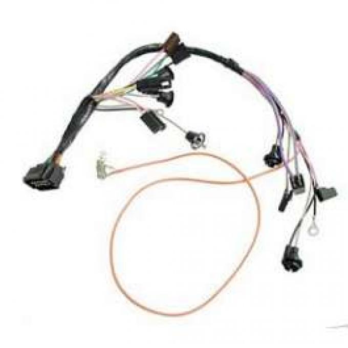 Camaro Console Wiring Harness, For Cars With Factory Gauges& Automatic Transmission, 1969
