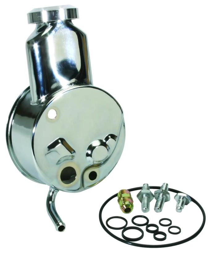 Classic Performance Power Steering Reservoir, Chrome 19-6969BB-C