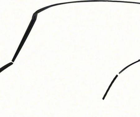 AMD Convertible Top Weatherstrips, 5 Piece Set, 67-69 Camaro Firebird K-K165