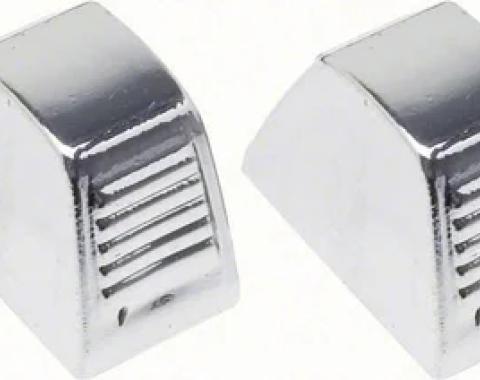 AMD Temperature Control Knobs- Chrome, 4 Piece Set, 64-72 Chevelle El Camino; 67-81 Camaro Firebird K-K408