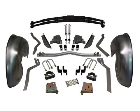 Detroit Speed Mini Tub Kit 1970-81 Camaro/Firebird 2 Inch Drop 041222