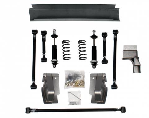 Detroit Speed QUADRALink Suspension Kit w/o Axle Brackets 1967-69 Camaro/Firebird Base Shocks 041705