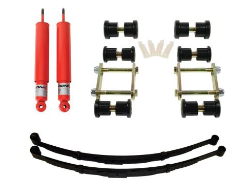 Detroit Speed Rear Speed Kit 1 Suspension Kit 3 Inch Drop Mono-Leaf 67-69 F-Body 041632