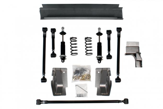 Detroit Speed QUADRALink Suspension Kit w/o Axle Brackets 1967-69 Camaro/Firebird Base Shocks 041705