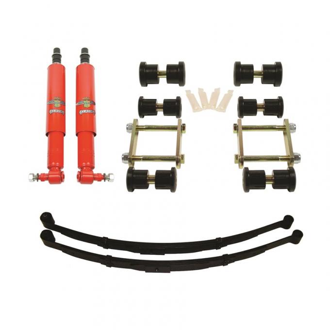 Detroit Speed Rear Speed Kit 1 Suspension Kit 2 Inch Drop Multi-Leaf 67-69 F-Body 041601