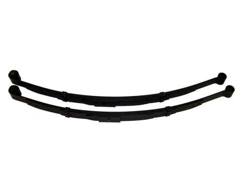Detroit Speed Rear Leaf Springs 2 Inch Drop 67-69 F-Body 68-74 X-Body 70-81 F-Body 040101P