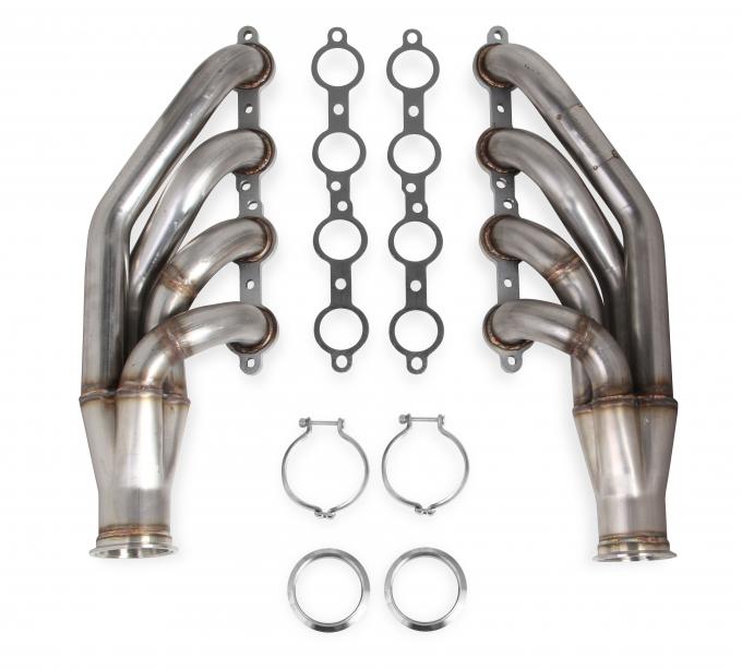 FlowTech LS Turbo Headers-Natural Finish 11535FLT
