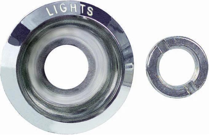 AMD Headlamp Switch Bezel & Retainer, 69 Firebird K-R526