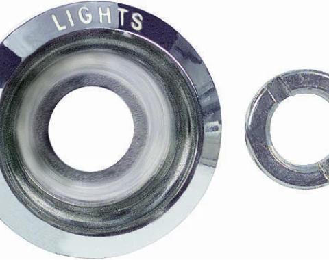 AMD Headlamp Switch Bezel & Retainer, 69 Firebird K-R526