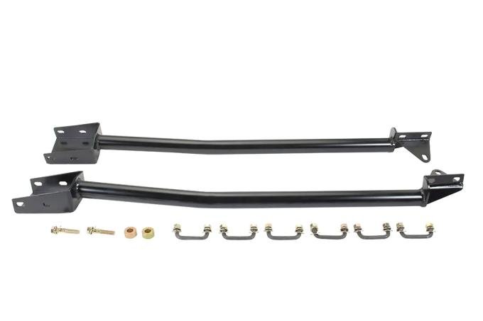 Classic Performance CPP Subframe Connectors for 1970-81 Chevy Camaro, Tubular, Black, Kit 7081SFC-B