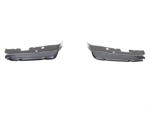 AMD Under Rear Seat Floor Pan Braces, Pair, 67-69 Camaro Firebird Convertible 425-3567-1VP