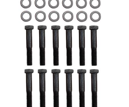 Camaro Exhaust Manifold Bolt & Washer Set, Small Block, 1967-1969