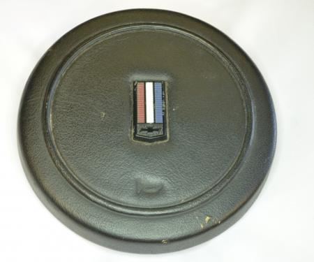 Camaro Leather Wheel Horn Button Cap, USED 1982-1989