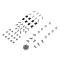 AMD Grille Fastener Hardware, 66 pcs, 67-68 Camaro K-K559
