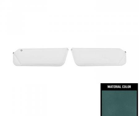 PUI Interiors 1977-1981 Camaro/Firebird Light Blue Sun Visors 77FV90