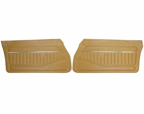 PUI Interiors 1978-1981 Chevrolet Camaro/Pontiac Firebird Camel Front Door Panels 78FD48