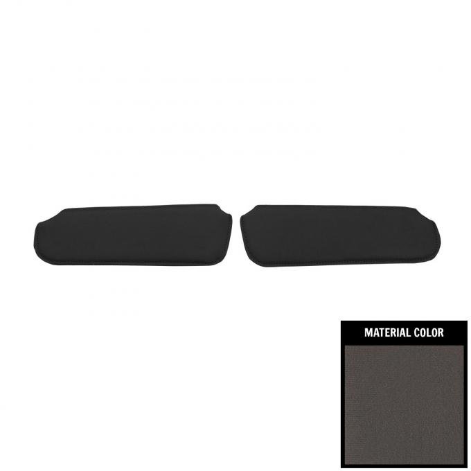 PUI Interiors 1982-1992 Camaro/Firebird Medium Gray Sun Visors 82FV08